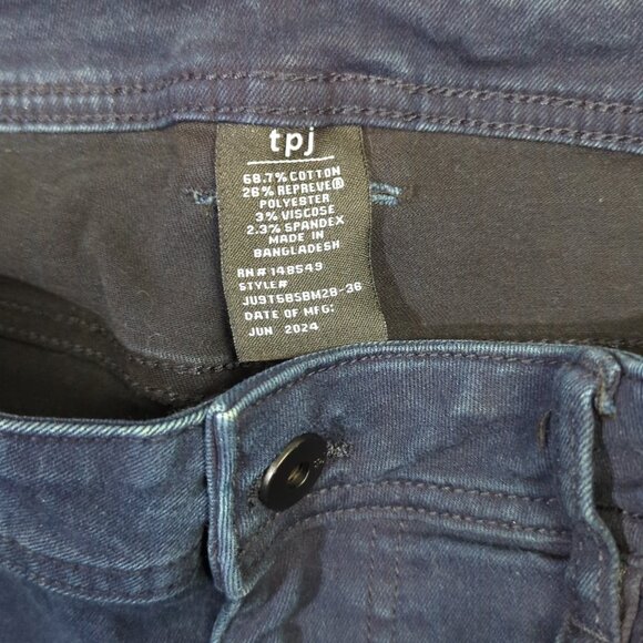 The Perfect Jean NYC Jeans Men's 36x28 Fits 36x26 Blue Slim Thick Denim - Picture 8 of 10